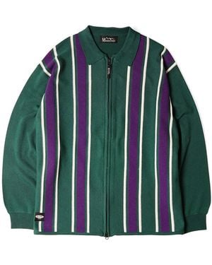 Manastash Subigkeiten Mca Stripe Zip Knit - Grün