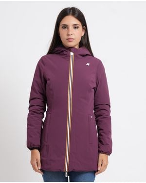 K-Way Coats - Purple