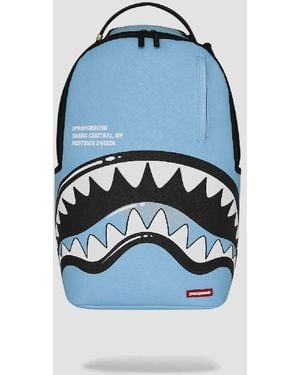 Sprayground Mochila Tiburon Central Azul-Negro