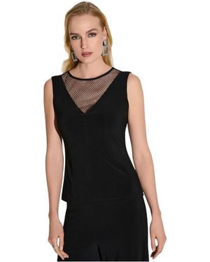 Joseph Ribkoff Haut De La Page 253730 Chant - Noir