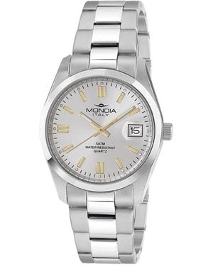 Mondia Donna Watch Mi-816-Ss-01Sl-Oy 34 Mm - Metallic