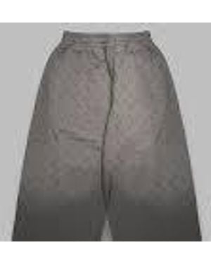 Marine Serre Pantalones Deportivos Faded Moon - Gris