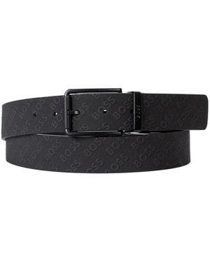 BOSS Belt Tintin-_Or35_Sp - Black