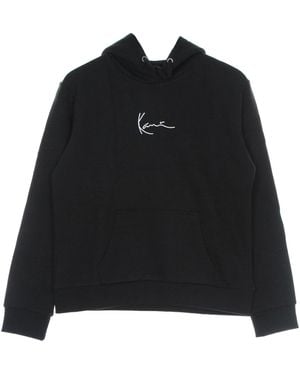 Karlkani Sudadera Con Capucha Small Signature Para Mujer, Color Negro
