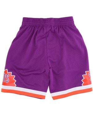 Mitchell &amp; Ness Basketball Shorts Nba Swingman Shorts Hardwood Classics Phosun - Purple