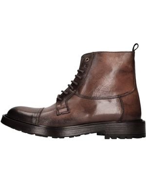 Exton Schwarze Stiefel - Braun