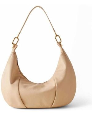 Borbonese Bag Bloom Leather - Natural