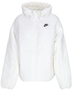 Nike W Essential Thermic Classic Puffer Down Jacket - White