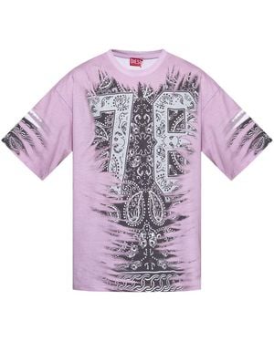 DIESEL Camiseta - Rosa