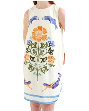Compañía Fantástica Vestido De Mujer 62C11/1118 - Blanco