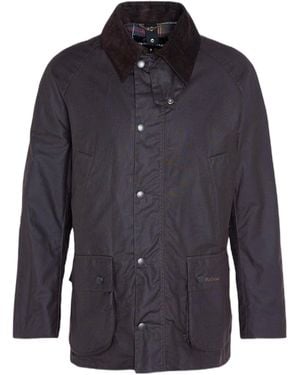 Barbour Jacket Ashby Wax Jacket - Blue