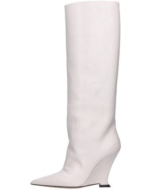 3Juin Botas Crema - Gris