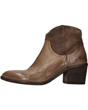Fauzian Jeunesse Schwarze Stiefel - Braun