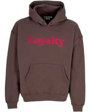 Iuter Herren Hoodie Loyalty Hoodie - Braun