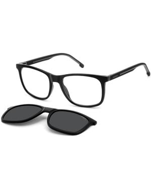 Carrera Eyeglasses With Clip Ca8918C-08A - Black