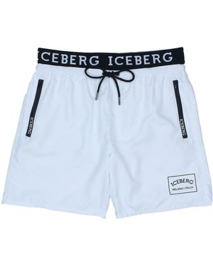 Iceberg Costum Nieuwe Gebrandde Olastic - Blauw