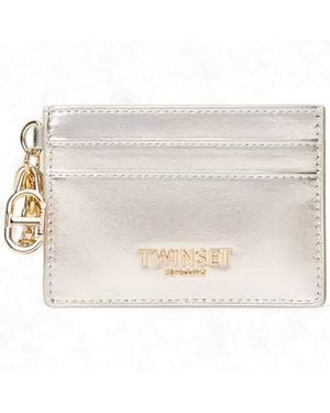 Twinset Wallet - Natural