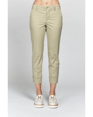 Closed Kaki Trousers - Neutro