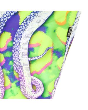 Octopus Herren Bermuda Shorts Boardshort - Grün