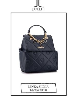 Lancetti Tasche Rucksack - Blau
