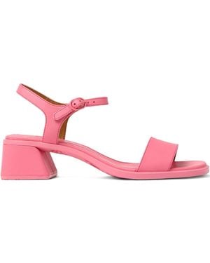 Camper Kora Block-Heel Sandals - Pink
