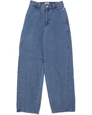 Obey Damesjeans W Lily Carpenter Denim Lichtindigo - Blauw