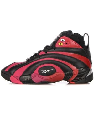 Reebok Shaqnosis X Adidas Basketball Shoe - Red