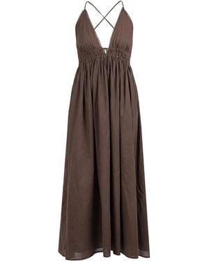 Ottod'Ame Dress - Brown