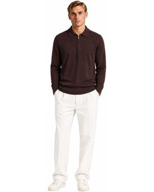 Alpha Studio Camiseta Y Polo - Marrón