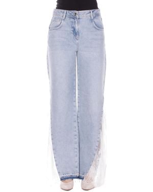 Blugirl Blumarine Pantalons Bleu Clair