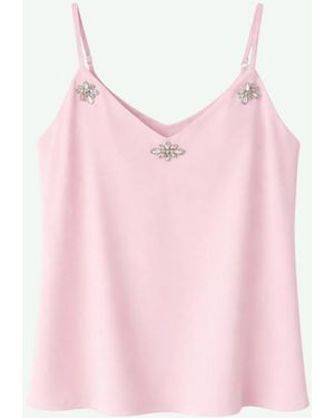 Rinascimento Top With Straps Pastel - Pink