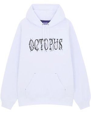Octopus Camiseta De Hombres Logo Tentacles - Blanco