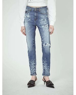 John Richmond Vaqueros Para Mujer John Richmond - Azul