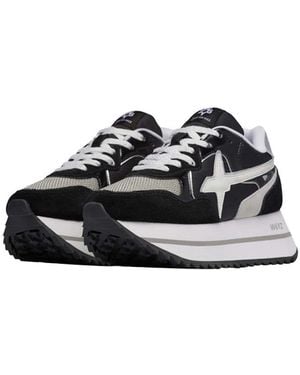 W6yz Vrouwensneaker 201740534-1A02 Multikleur - Zwart