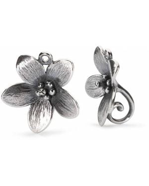 Trollbeads Ohrringe Blume Des Windes - Mehrfarbig