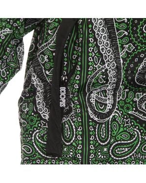 Octopus Bandana Down Jacket - Green