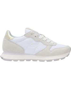 Sun 68 Sneakers Silber - Weiß