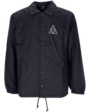 Huf Coach Jacket Essentials Coaches Jacket - Blue