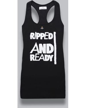 Vivienne Westwood Ripped &Amp; Ready Querelle Top - Black