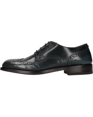 Pantanetti Zapatos Bajos Verde - Negro