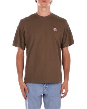 Market T-Shirt En Polo Zwart - Bruin