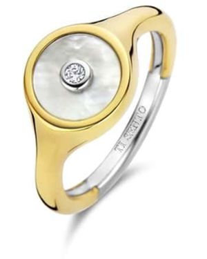 Ti Sento Milano Ring 12296Mw - Metálico