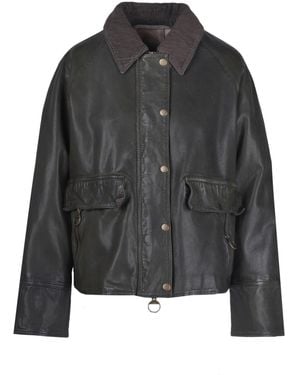 The Jackie Leathers Jacket - Black