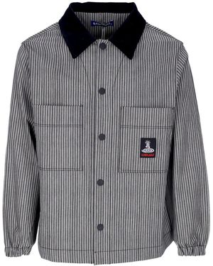 USUAL Inner Peace Jacket Long Sleeve Shirt - Gray