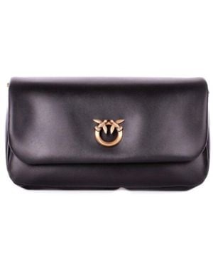 Pinko Frau Handtasche 106178A0Qo Z99Q Klicken Sie Auf Soft Baguette Griff Schwarz