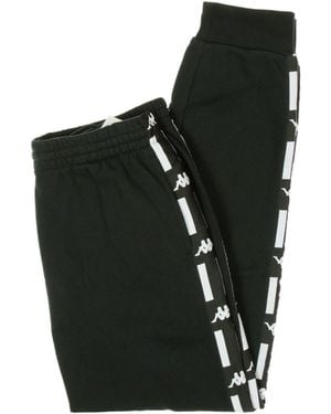 Kappa Authentieke La Barno Fleece Trainingsbroek Voor Zwart/Zwart/Zwart