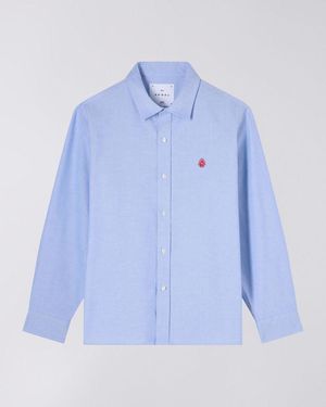 Edwin Shirts I034964 Groot Ox-Shirt 01.67 Blauw