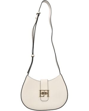 Elisabetta Franchi Bolsas. Crema - Neutro