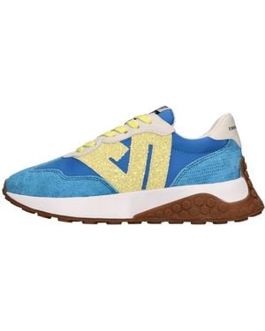 Emanuélle Vee Sneakers Blau