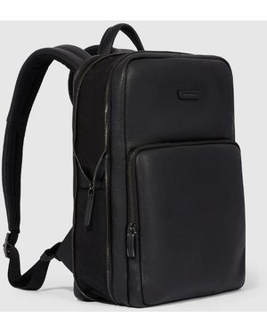 Piquadro Rugzakman Ca6311Mos-Veve Groen - Zwart